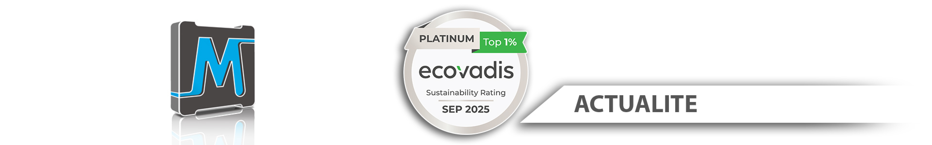 Meridies engagé pour son RSE : Médaille de platine Ecovadis 2025-2026